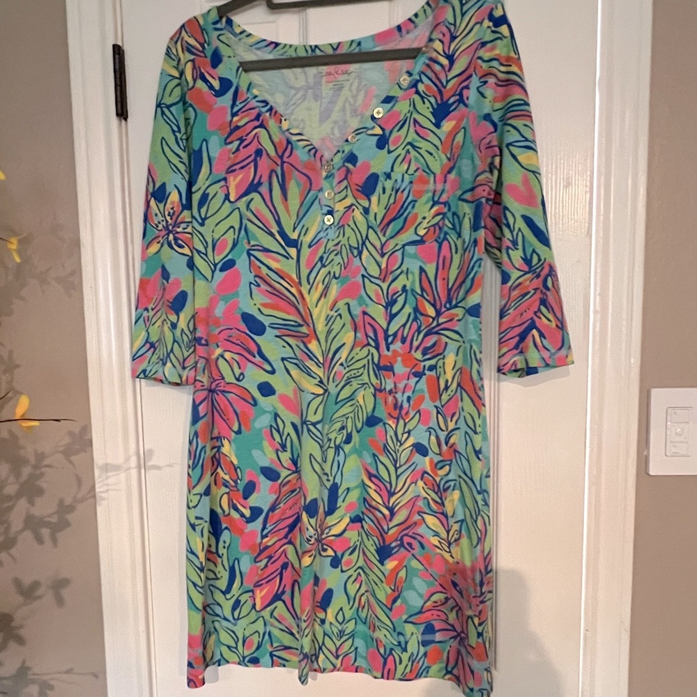 Lilly Pulitzer Palmetto dress medium VEUC